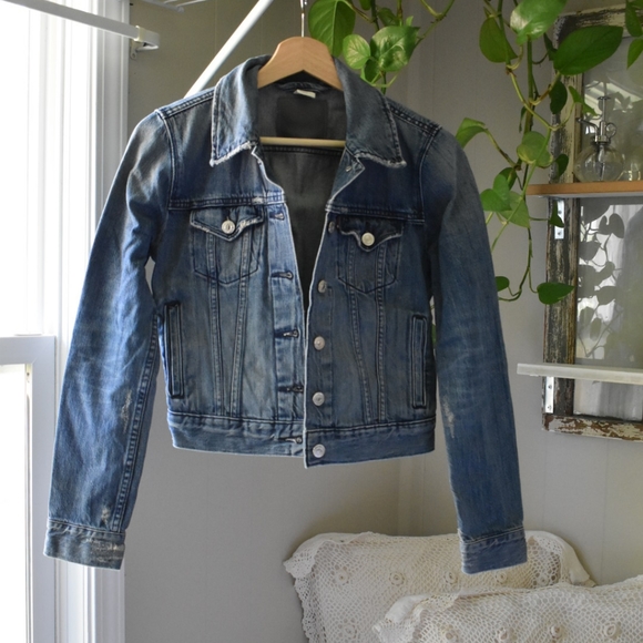 girls levis denim jacket